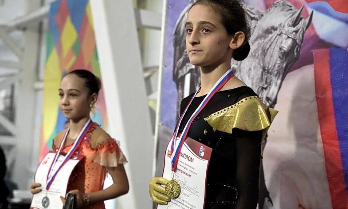 Шорена Гуния заняла первое место на чемпионате по фигурному катанию «Герои Отечества» в Таганроге